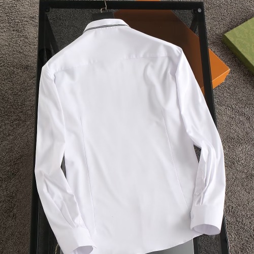 Replica Christian Dior Shirts Long Sleeved For Men #1192278 $40.00 USD for Wholesale