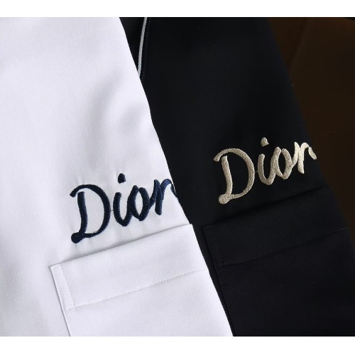 Replica Christian Dior Shirts Long Sleeved For Men #1192278 $40.00 USD for Wholesale