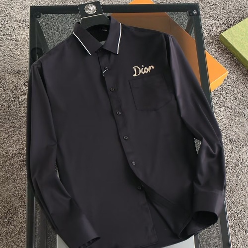 Christian Dior Shirts Long Sleeved For Men #1192279 $40.00 USD, Wholesale Replica Christian Dior Shirts