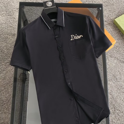 Christian Dior Shirts Short Sleeved For Men #1192284 $38.00 USD, Wholesale Replica Christian Dior Shirts