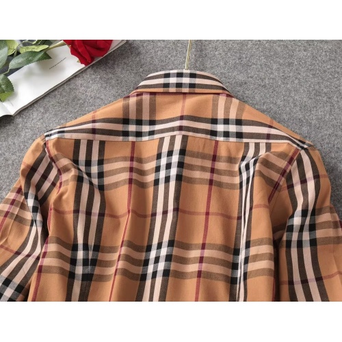 Replica Burberry Shirts Long Sleeved For Women #1192298 $38.00 USD for Wholesale