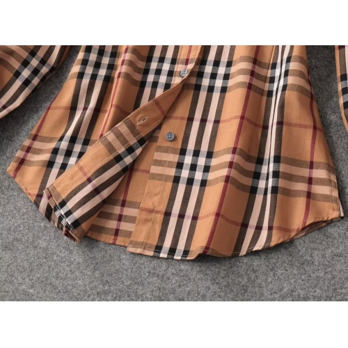 Replica Burberry Shirts Long Sleeved For Women #1192298 $38.00 USD for Wholesale