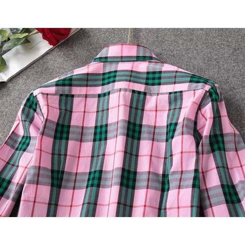 Replica Burberry Shirts Long Sleeved For Women #1192300 $38.00 USD for Wholesale