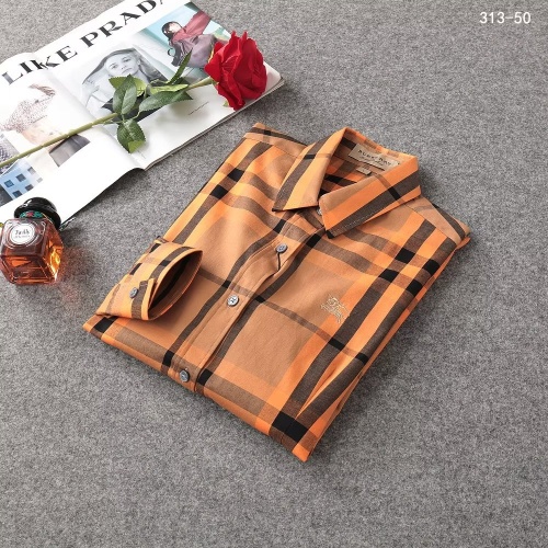 Replica Burberry Shirts Long Sleeved For Women #1192303 $38.00 USD for Wholesale