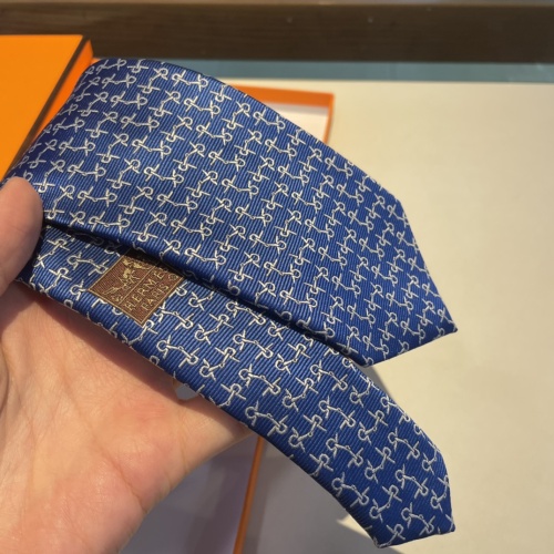 Replica Hermes Necktie For Men #1194221 $34.00 USD for Wholesale