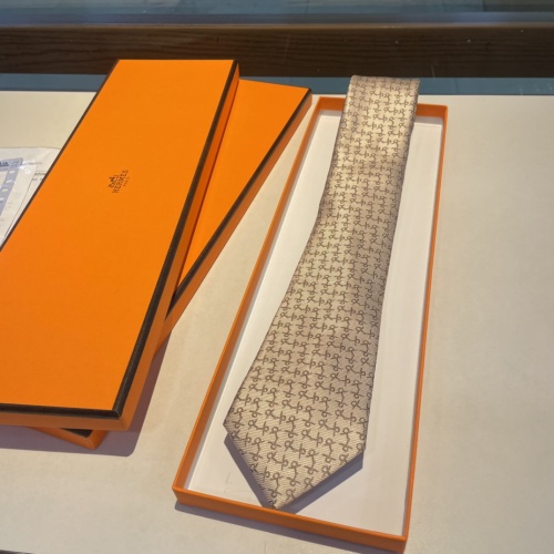 Replica Hermes Necktie For Men #1194222 $34.00 USD for Wholesale