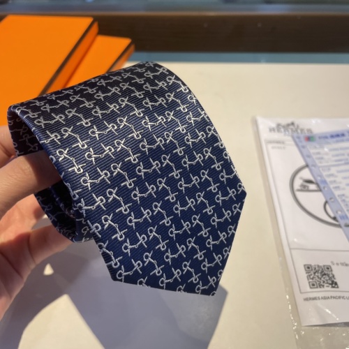 Replica Hermes Necktie For Men #1194229 $34.00 USD for Wholesale