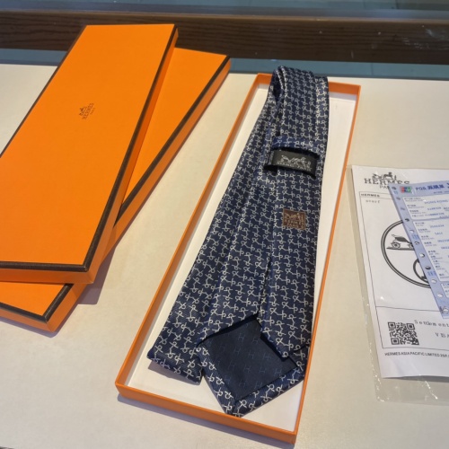 Replica Hermes Necktie For Men #1194229 $34.00 USD for Wholesale