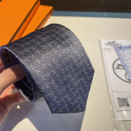 Replica Hermes Necktie For Men #1194232 $34.00 USD for Wholesale