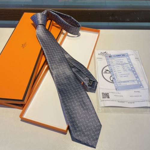 Replica Hermes Necktie For Men #1194232 $34.00 USD for Wholesale