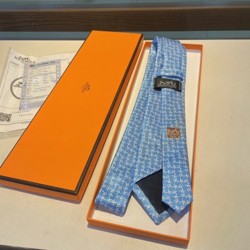 Replica Hermes Necktie For Men #1194237 $34.00 USD for Wholesale