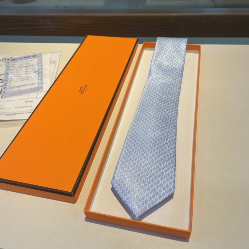 Replica Hermes Necktie For Men #1194238 $34.00 USD for Wholesale