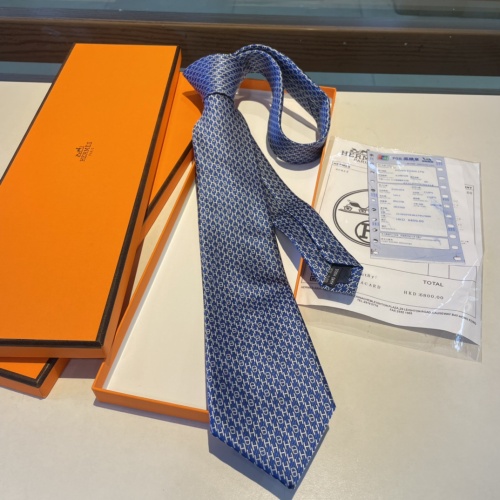 Replica Hermes Necktie For Men #1194240 $34.00 USD for Wholesale