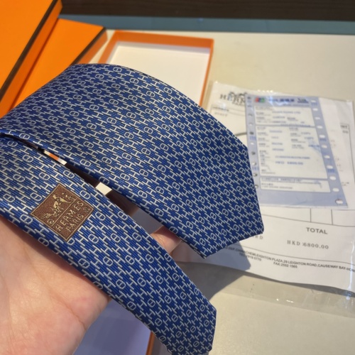 Replica Hermes Necktie For Men #1194240 $34.00 USD for Wholesale