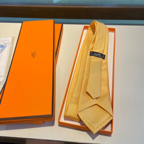 Replica Hermes Necktie For Men #1194244 $34.00 USD for Wholesale