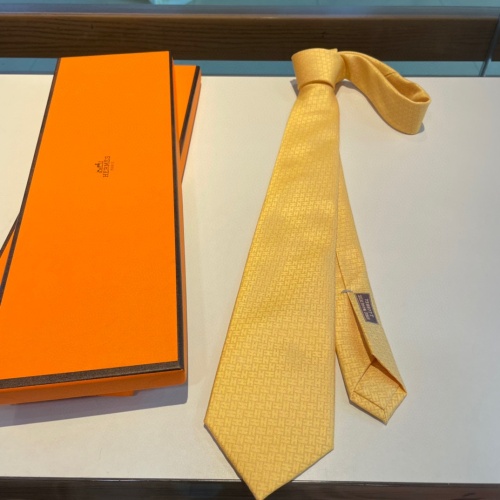 Replica Hermes Necktie For Men #1194244 $34.00 USD for Wholesale