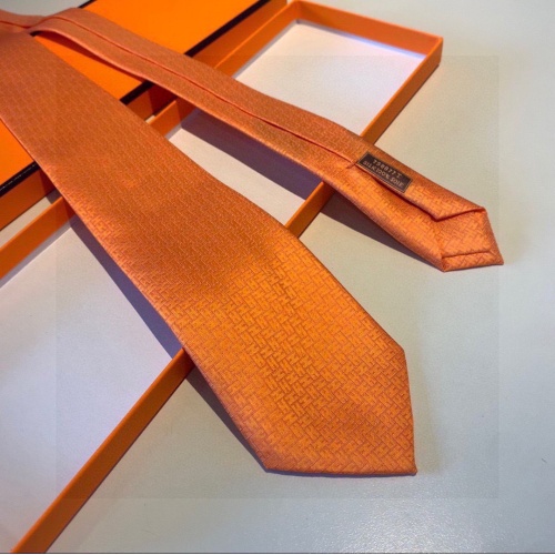 Replica Hermes Necktie For Men #1194245 $34.00 USD for Wholesale