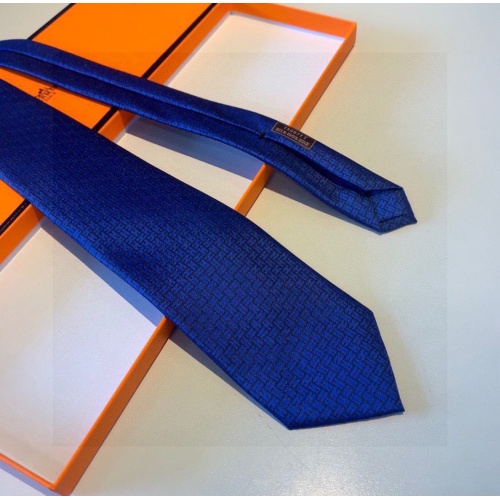 Replica Hermes Necktie For Men #1194249 $34.00 USD for Wholesale