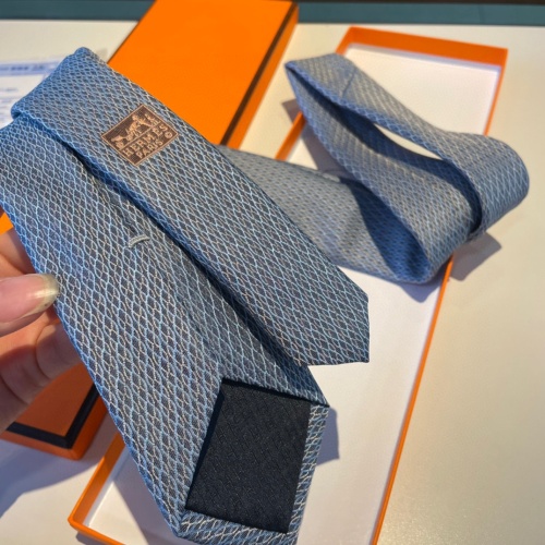 Replica Hermes Necktie For Men #1194255 $34.00 USD for Wholesale