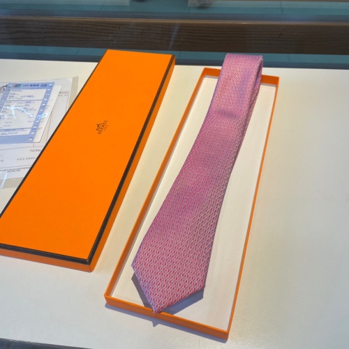 Replica Hermes Necktie For Men #1194259 $34.00 USD for Wholesale