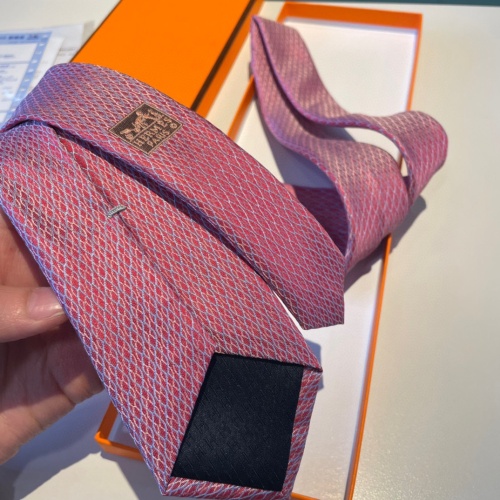 Replica Hermes Necktie For Men #1194259 $34.00 USD for Wholesale