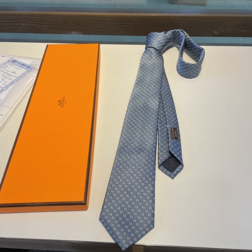 Replica Hermes Necktie For Men #1194528 $34.00 USD for Wholesale