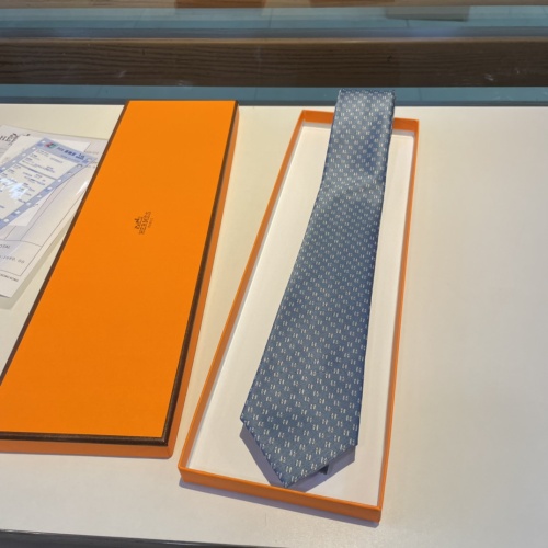 Replica Hermes Necktie For Men #1194528 $34.00 USD for Wholesale