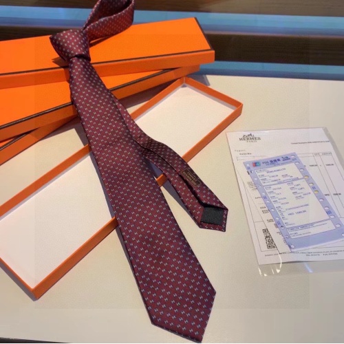 Replica Hermes Necktie For Men #1194529 $34.00 USD for Wholesale