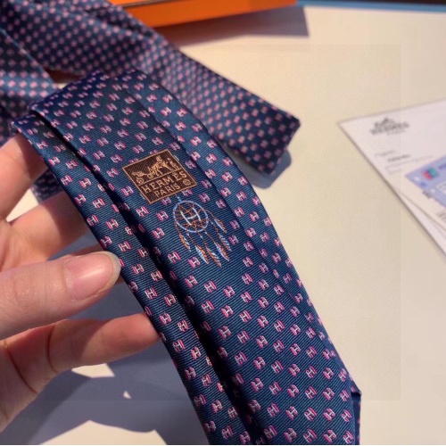 Replica Hermes Necktie For Men #1194531 $34.00 USD for Wholesale