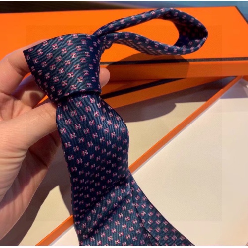 Replica Hermes Necktie For Men #1194531 $34.00 USD for Wholesale