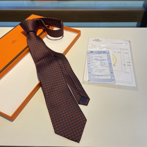 Replica Hermes Necktie For Men #1194542 $34.00 USD for Wholesale