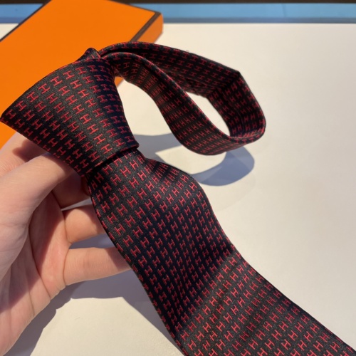 Replica Hermes Necktie For Men #1194542 $34.00 USD for Wholesale