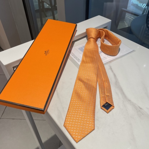 Replica Hermes Necktie For Men #1194543 $34.00 USD for Wholesale