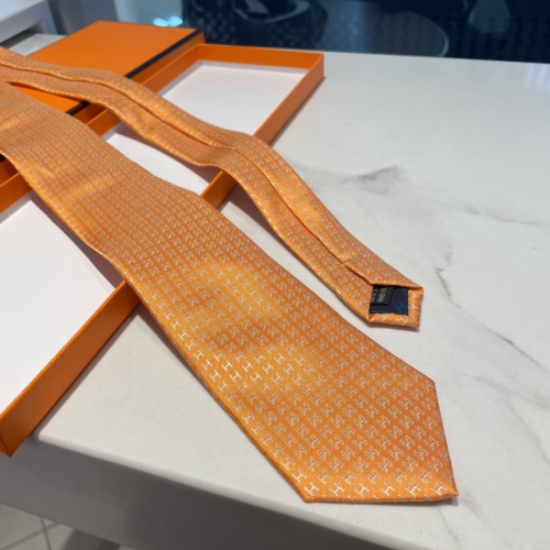 Replica Hermes Necktie For Men #1194543 $34.00 USD for Wholesale