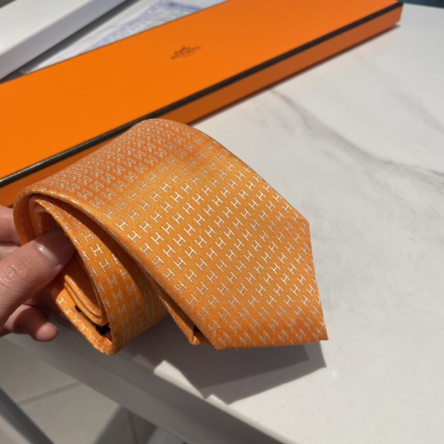 Replica Hermes Necktie For Men #1194543 $34.00 USD for Wholesale