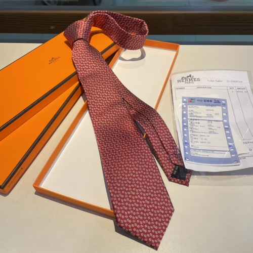 Replica Hermes Necktie For Men #1194544 $34.00 USD for Wholesale