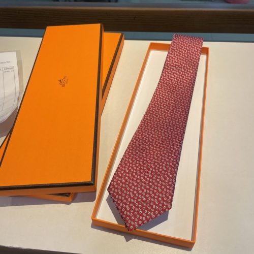 Replica Hermes Necktie For Men #1194544 $34.00 USD for Wholesale