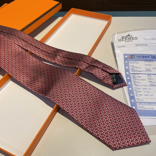 Replica Hermes Necktie For Men #1194545 $34.00 USD for Wholesale