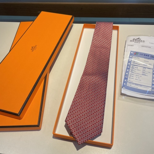 Replica Hermes Necktie For Men #1194545 $34.00 USD for Wholesale