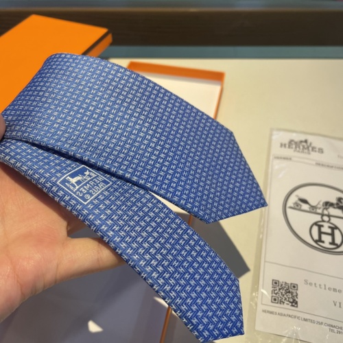 Replica Hermes Necktie For Men #1194546 $34.00 USD for Wholesale