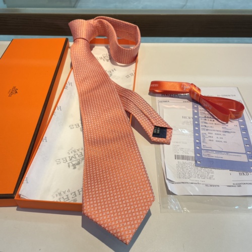 Replica Hermes Necktie For Men #1194549 $34.00 USD for Wholesale