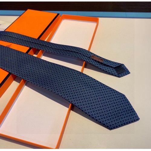 Replica Hermes Necktie For Men #1194551 $34.00 USD for Wholesale