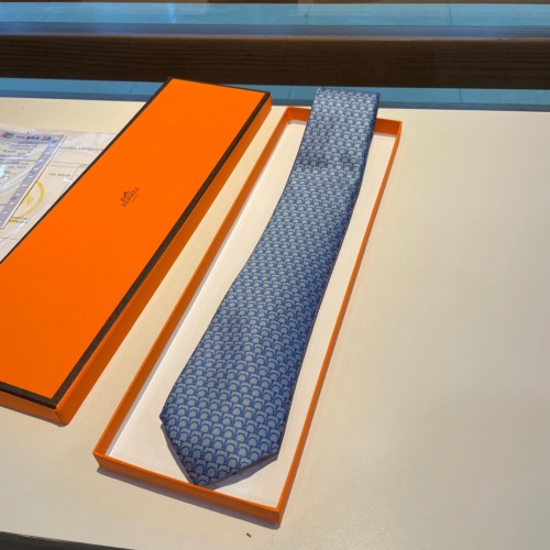 Replica Hermes Necktie For Men #1194552 $34.00 USD for Wholesale