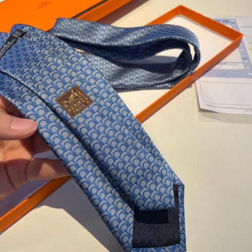 Replica Hermes Necktie For Men #1194552 $34.00 USD for Wholesale