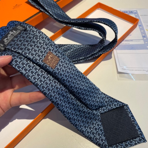 Replica Hermes Necktie For Men #1194553 $34.00 USD for Wholesale