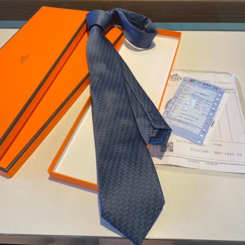 Replica Hermes Necktie For Men #1194557 $34.00 USD for Wholesale