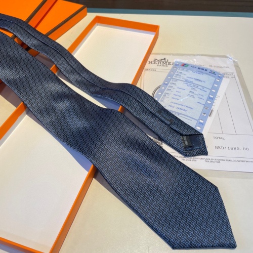 Replica Hermes Necktie For Men #1194557 $34.00 USD for Wholesale