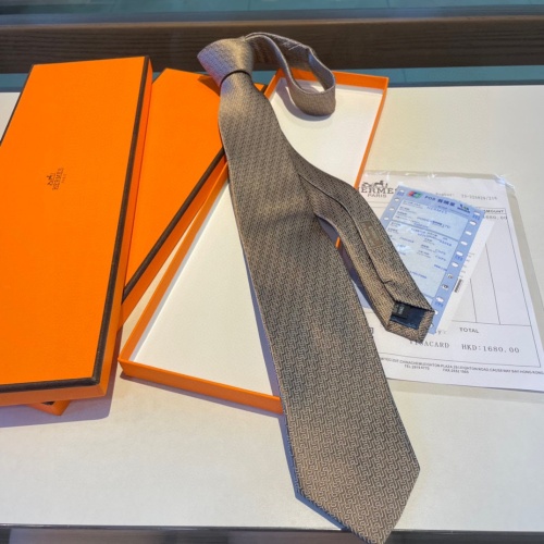 Replica Hermes Necktie For Men #1194560 $34.00 USD for Wholesale