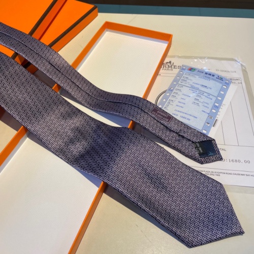 Replica Hermes Necktie For Men #1194563 $34.00 USD for Wholesale