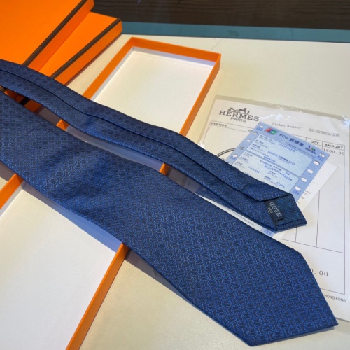 Replica Hermes Necktie For Men #1194564 $34.00 USD for Wholesale